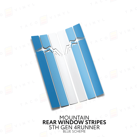 4Runner Rear Window Stripes - Xtrusion Overland
