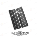 4Runner Rear Window Stripes - Xtrusion Overland
