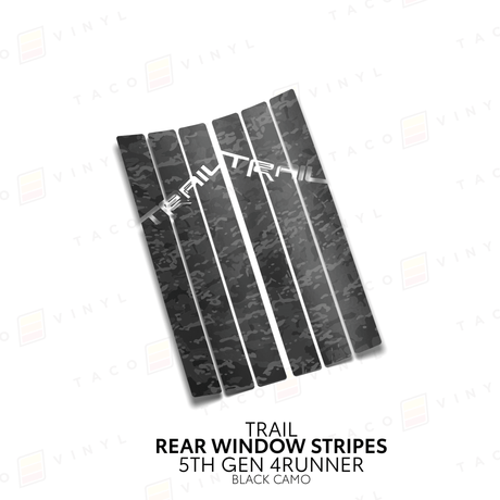4Runner Rear Window Stripes - Xtrusion Overland