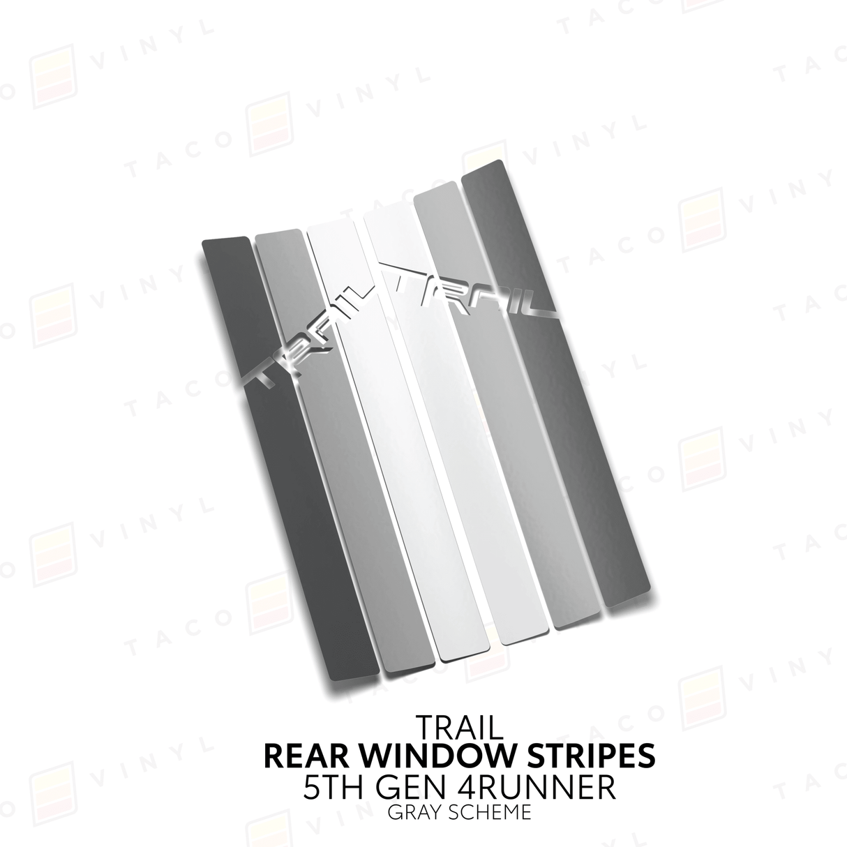 4Runner Rear Window Stripes - Xtrusion Overland
