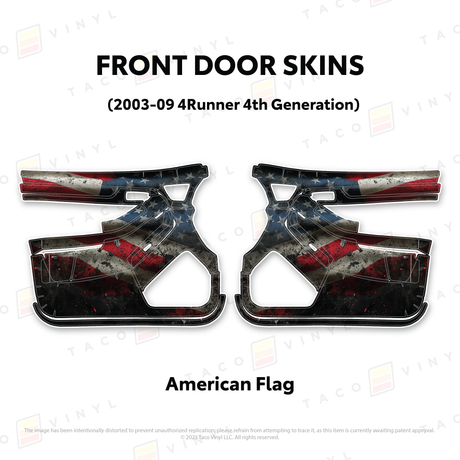 2003-2009 4Runner Door Skins