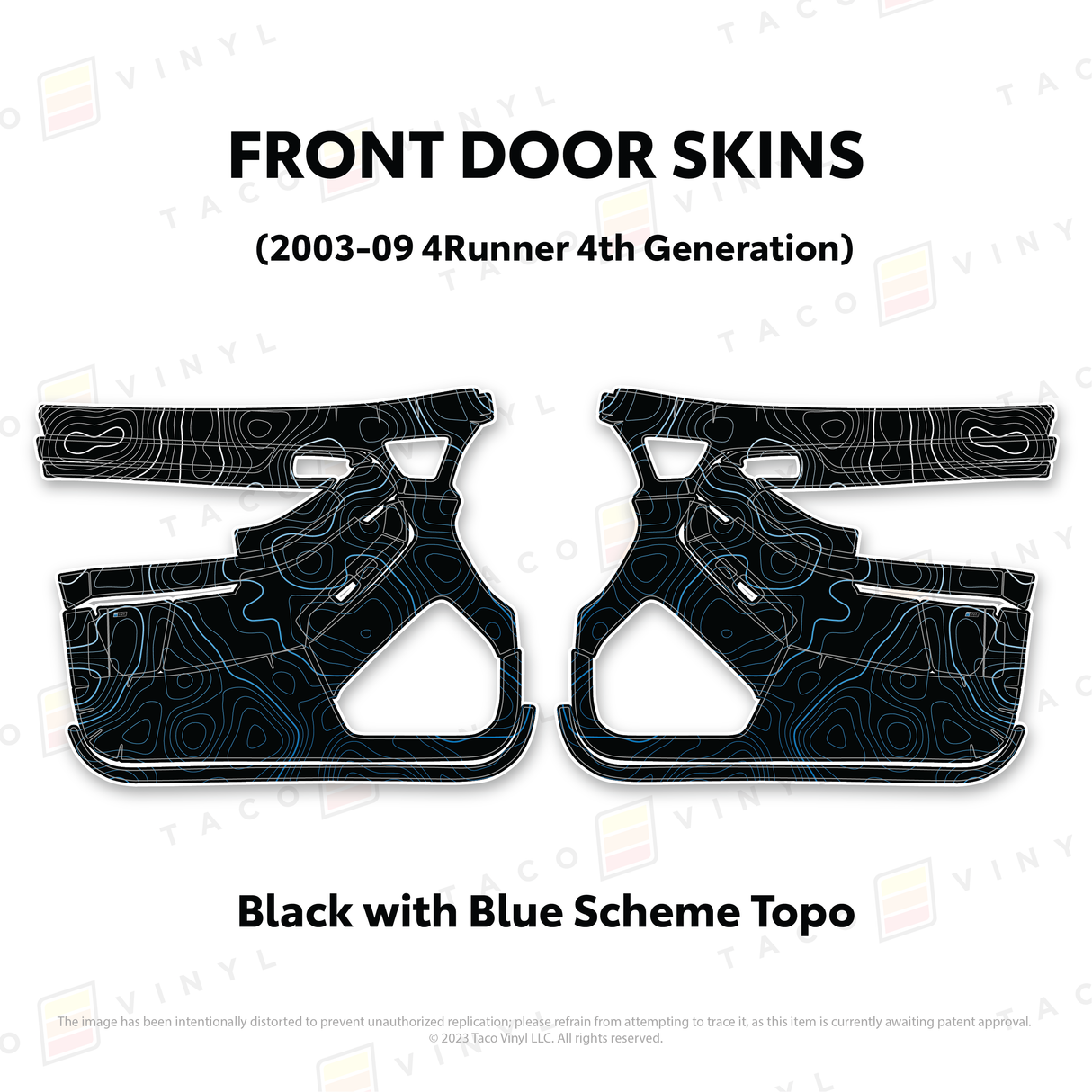2003-2009 4Runner Door Skins