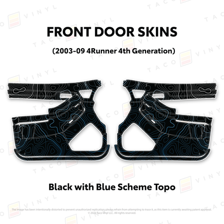 2003-2009 4Runner Door Skins
