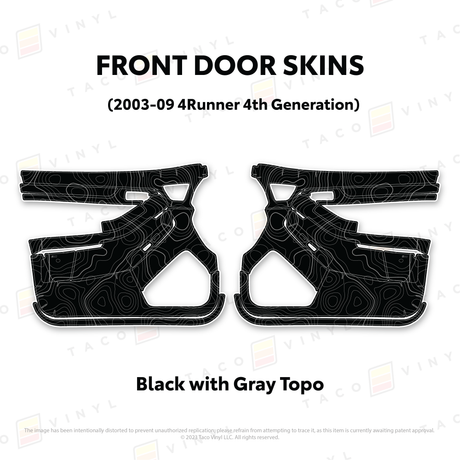 2003-2009 4Runner Door Skins