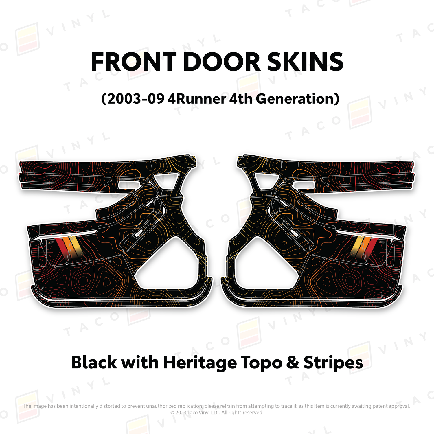 2003-2009 4Runner Door Skins