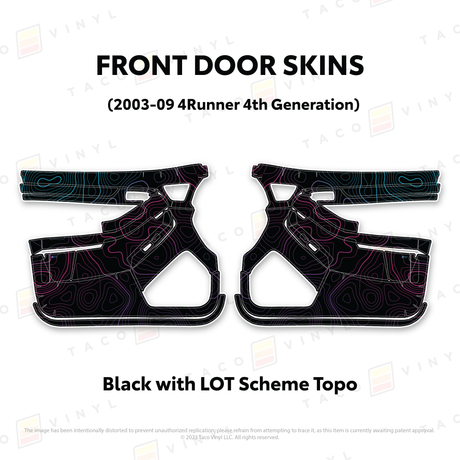 2003-2009 4Runner Door Skins