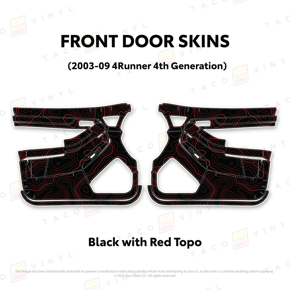 2003-2009 4Runner Door Skins