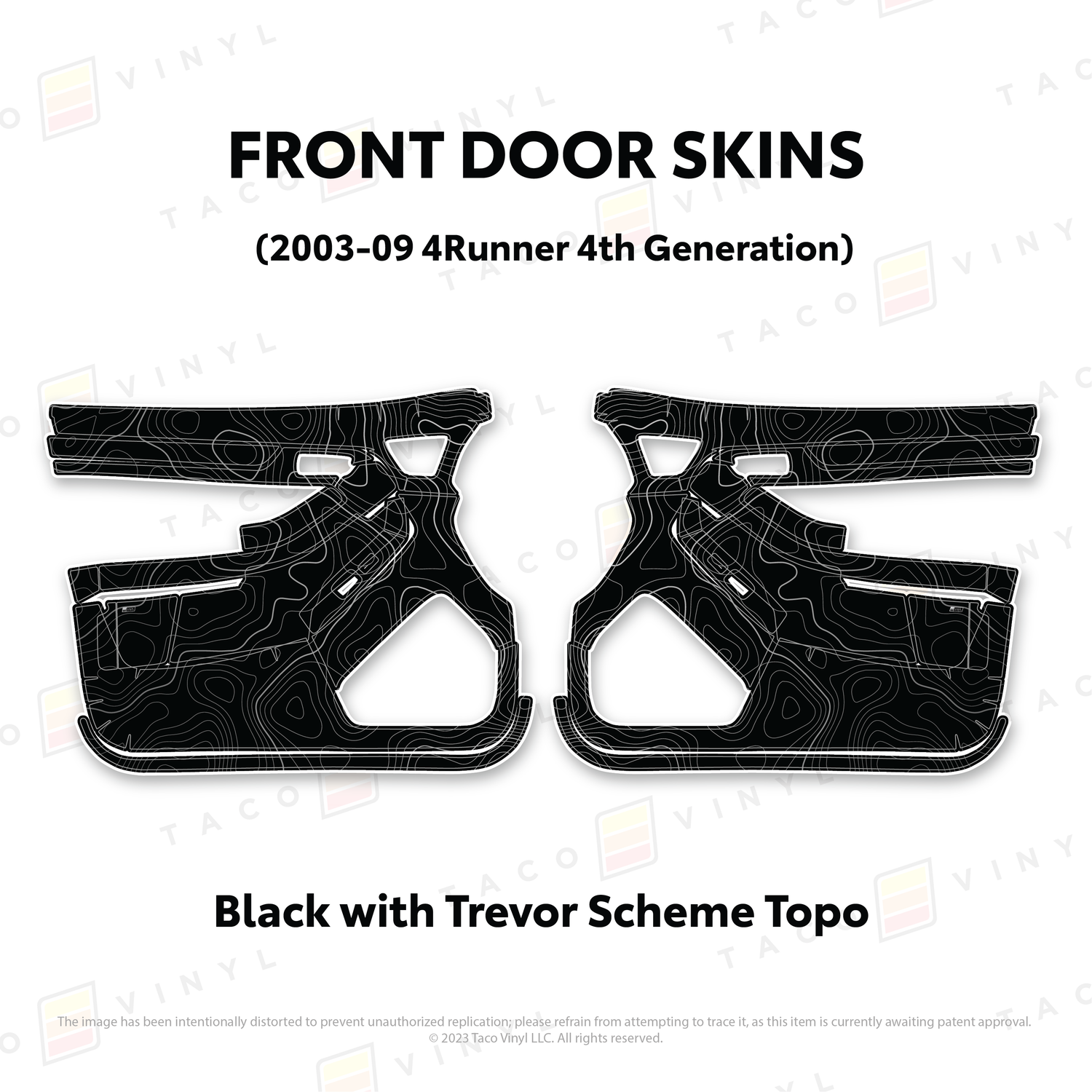 2003-2009 4Runner Door Skins