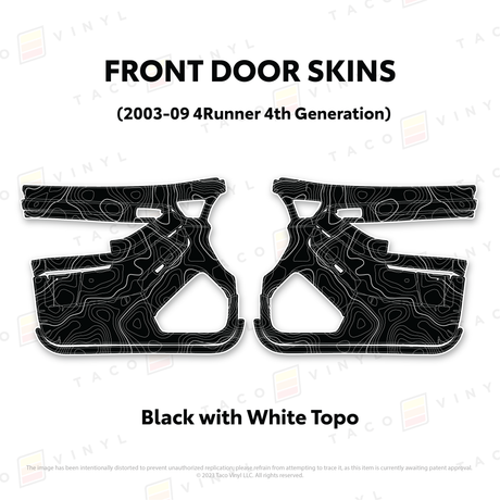 2003-2009 4Runner Door Skins