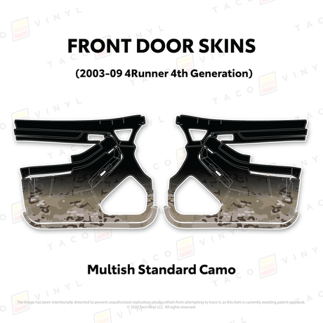 2003-2009 4Runner Door Skins