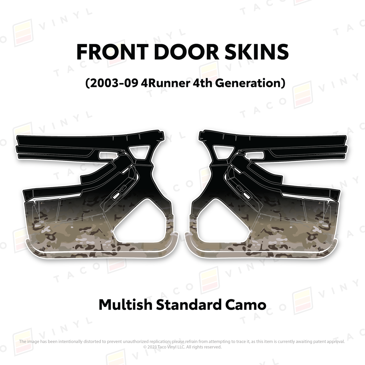 2003-2009 4Runner Door Skins
