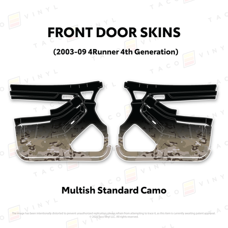 2003-2009 4Runner Door Skins