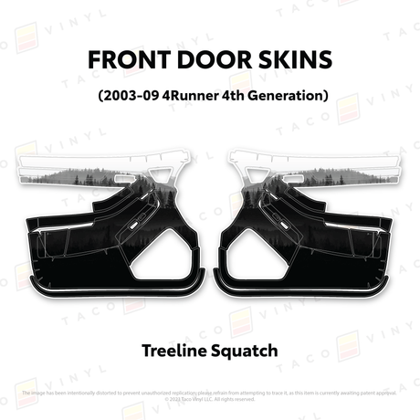 2003-2009 4Runner Door Skins