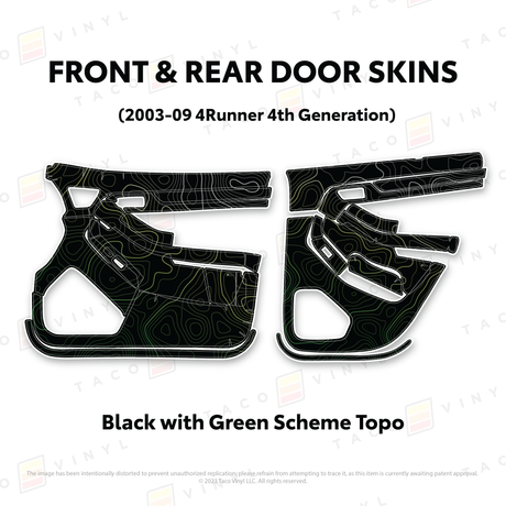 2003-2009 4Runner Door Skins