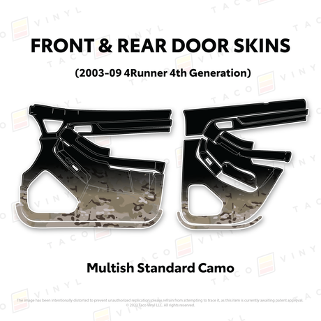 2003-2009 4Runner Door Skins