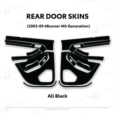 2003-2009 4Runner Door Skins