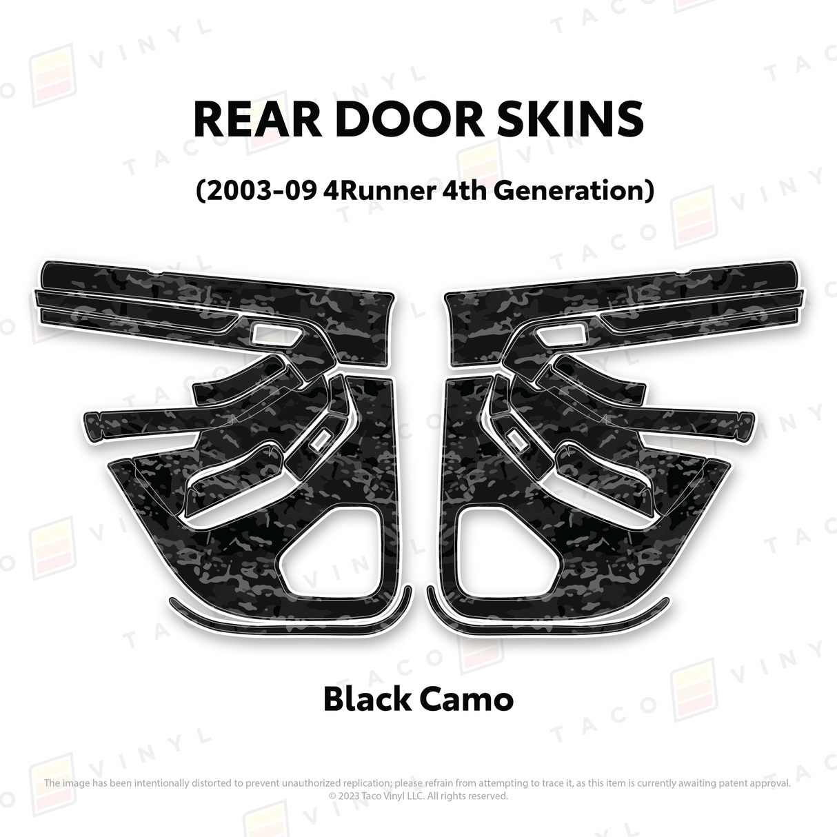 2003-2009 4Runner Door Skins
