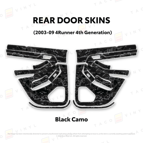 2003-2009 4Runner Door Skins