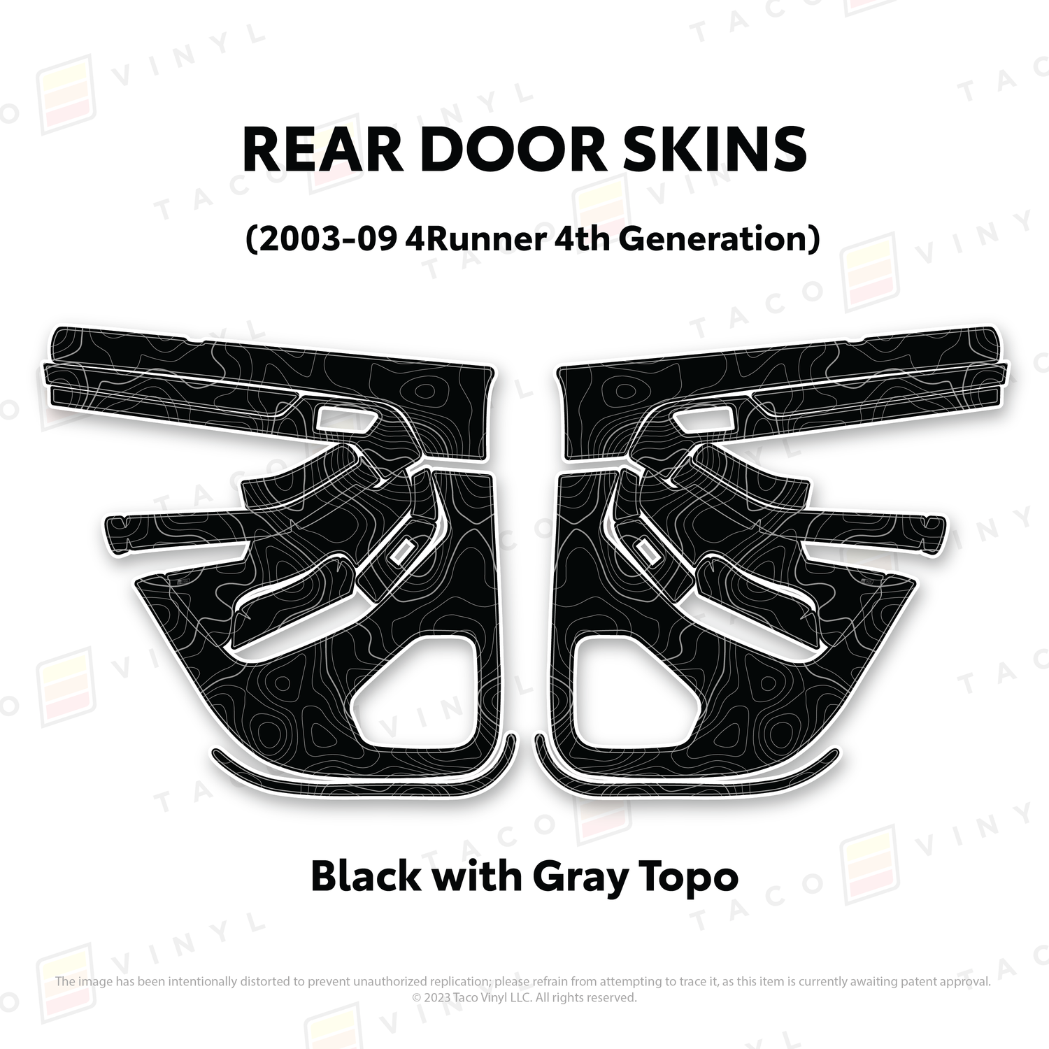 2003-2009 4Runner Door Skins