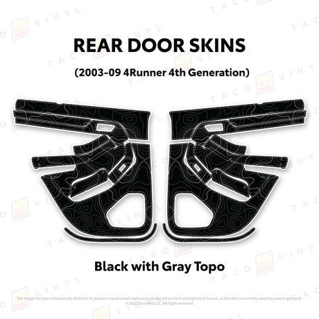 2003-2009 4Runner Door Skins