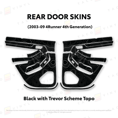 2003-2009 4Runner Door Skins