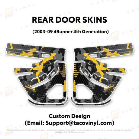 2003-2009 4Runner Door Skins