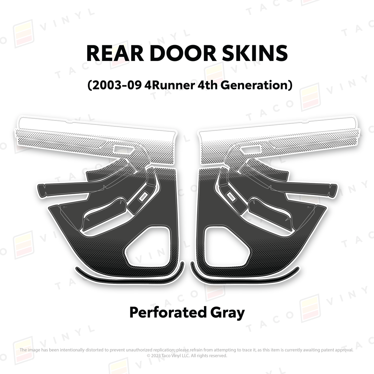 2003-2009 4Runner Door Skins