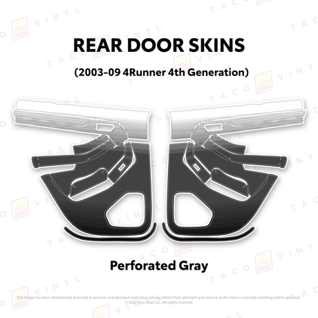 2003-2009 4Runner Door Skins