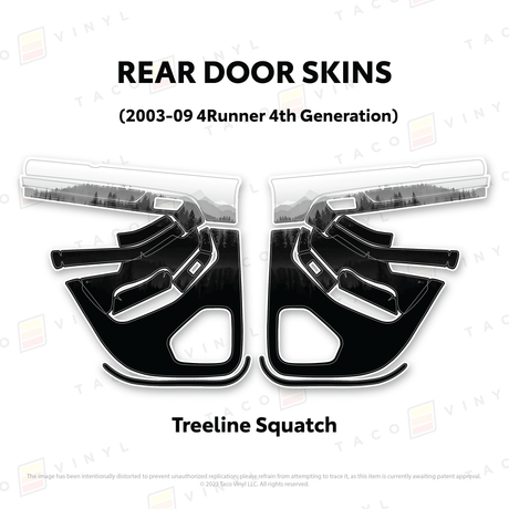 2003-2009 4Runner Door Skins