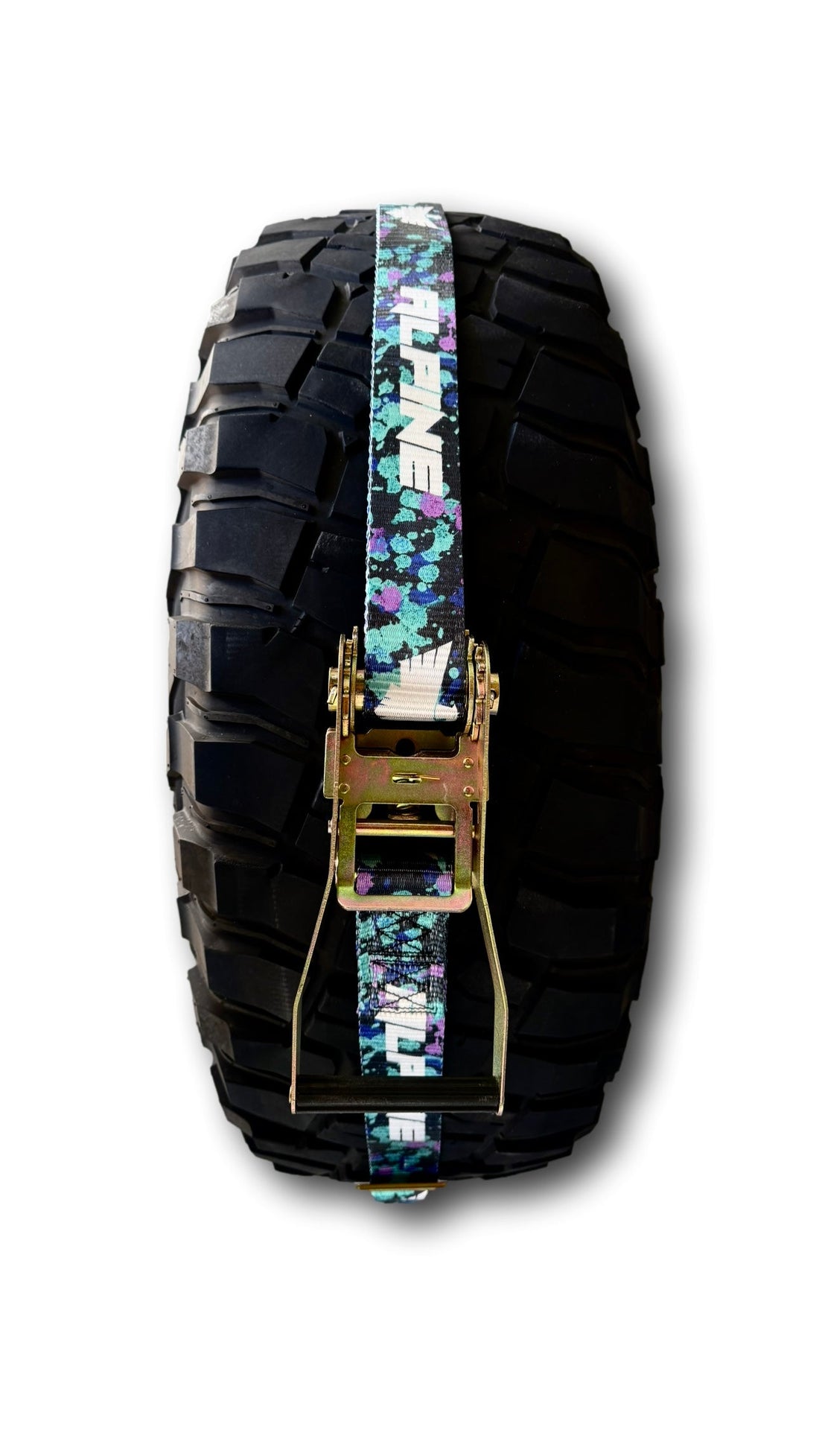 Splatter Tire Tie Down (Single Strap)