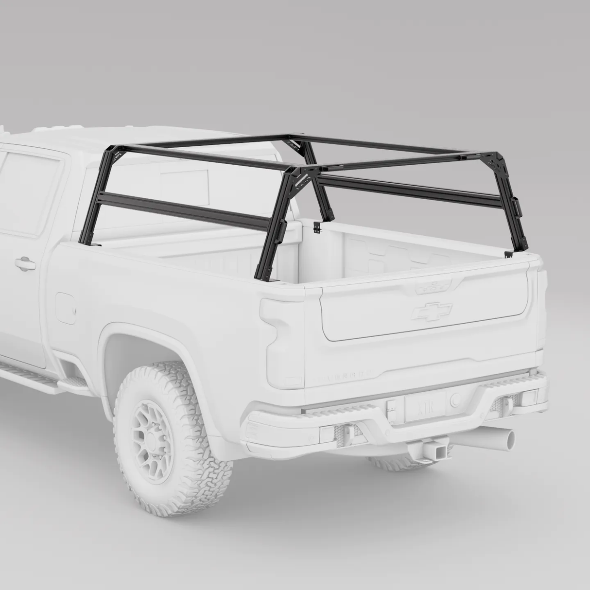 XTR1 Bed Rack for Chevrolet Silverado & GMC Sierra 2500HD / 3500HD – View 6 | Xtrusion Overland