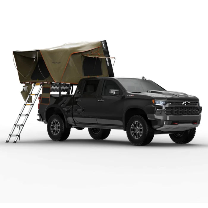 STEALTH HARDSHELL ROOFTOP TENT, ABS, 3 PERSON, BLACK, SOLD BY TUFF STUFF OVERLAND