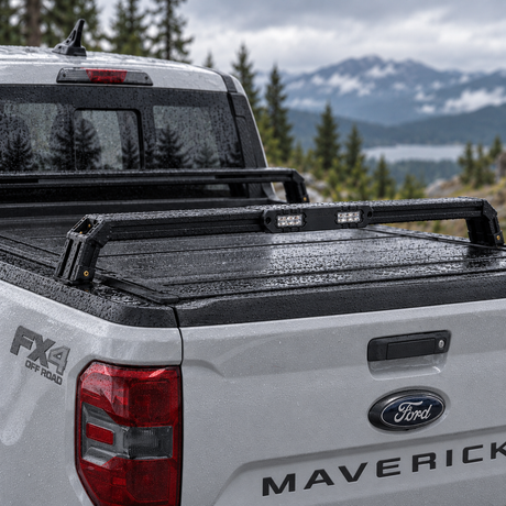 Ford Maverick with XBRS and XTR third brake light without camera cutout- Xtrusion Overland