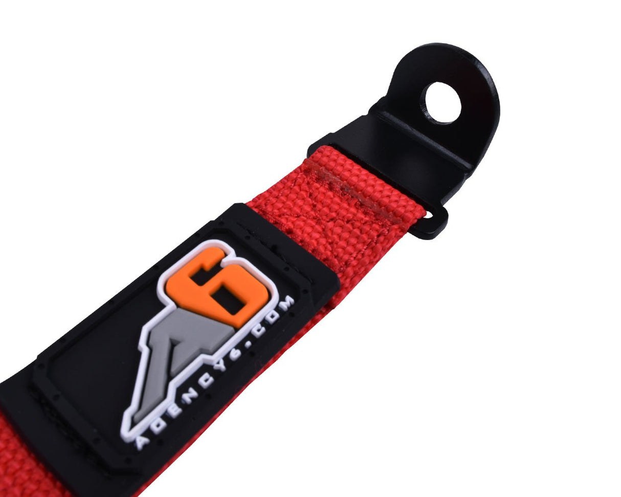(5TH GEN) Toyota 4Runner Rear Lift Gate Hatch Pull Assist Strap (RED) - Xtrusion Overland