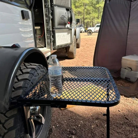 SMALL -  Aluminum Camping Tire Table