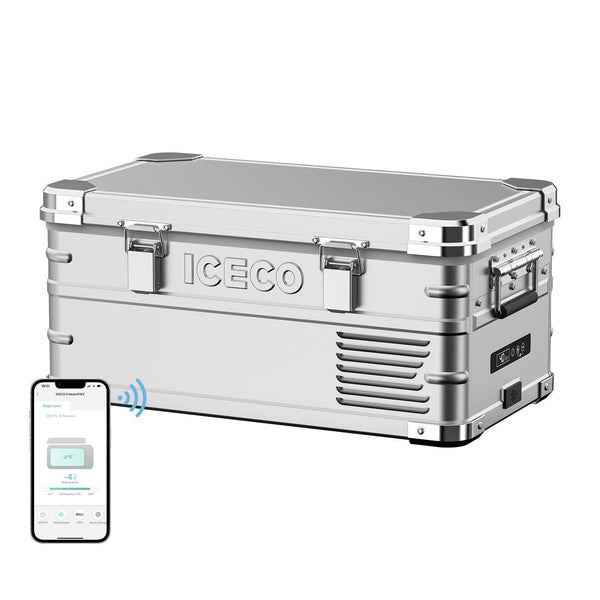 APL20 Light Duty Aluminum Silver Freezer Single Zone | ICECO | 20 LT