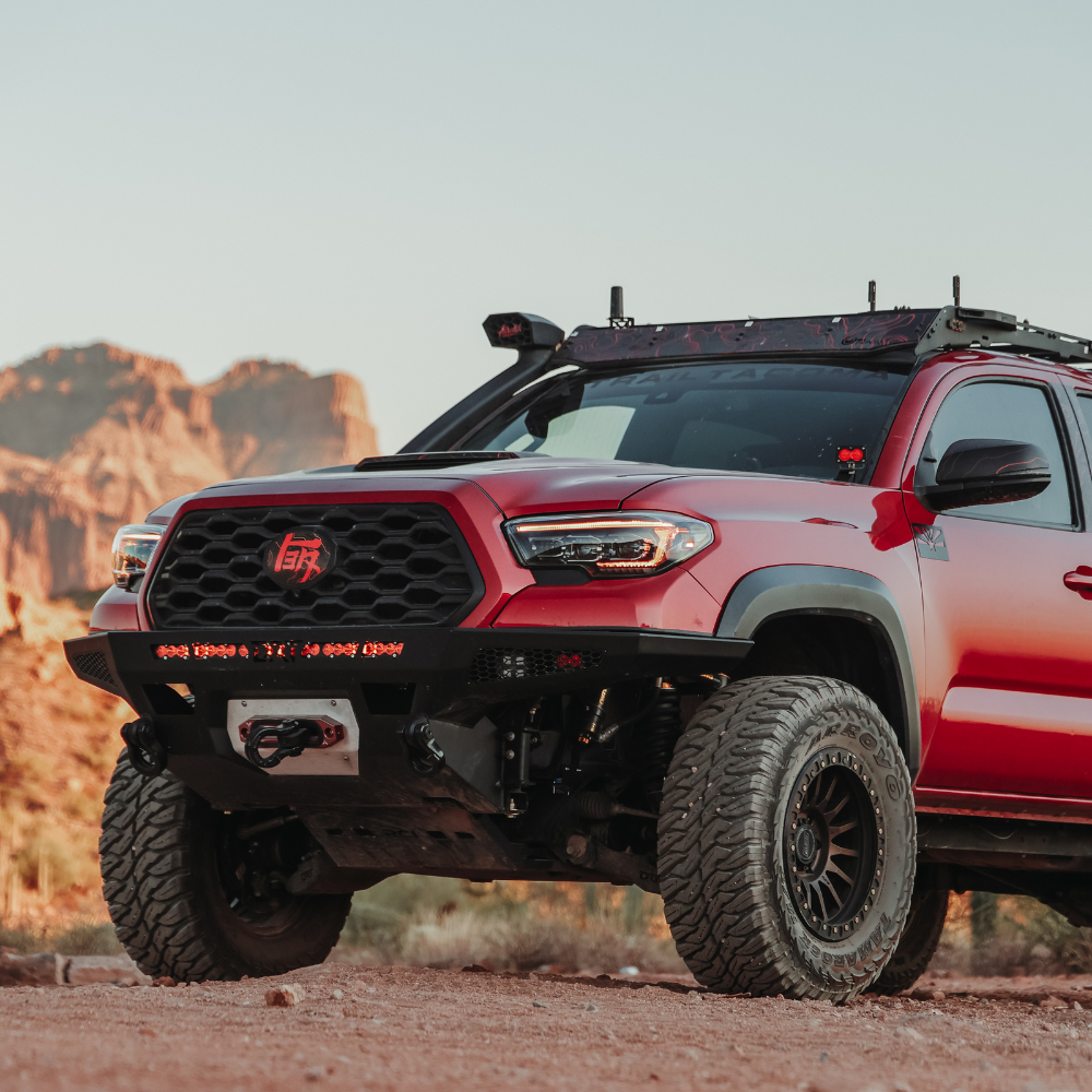 Tacoma Plated Front Bumper / 3rd Gen / 2016-2023