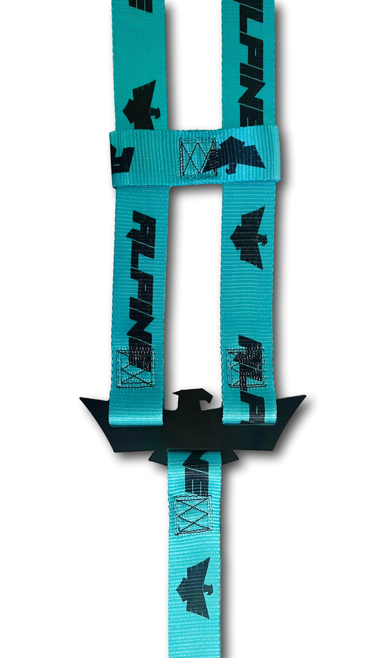 Double Eagle Straps- Teal (single strap)