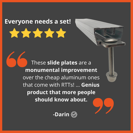 Replacement Roof Top Tent Slider Plates