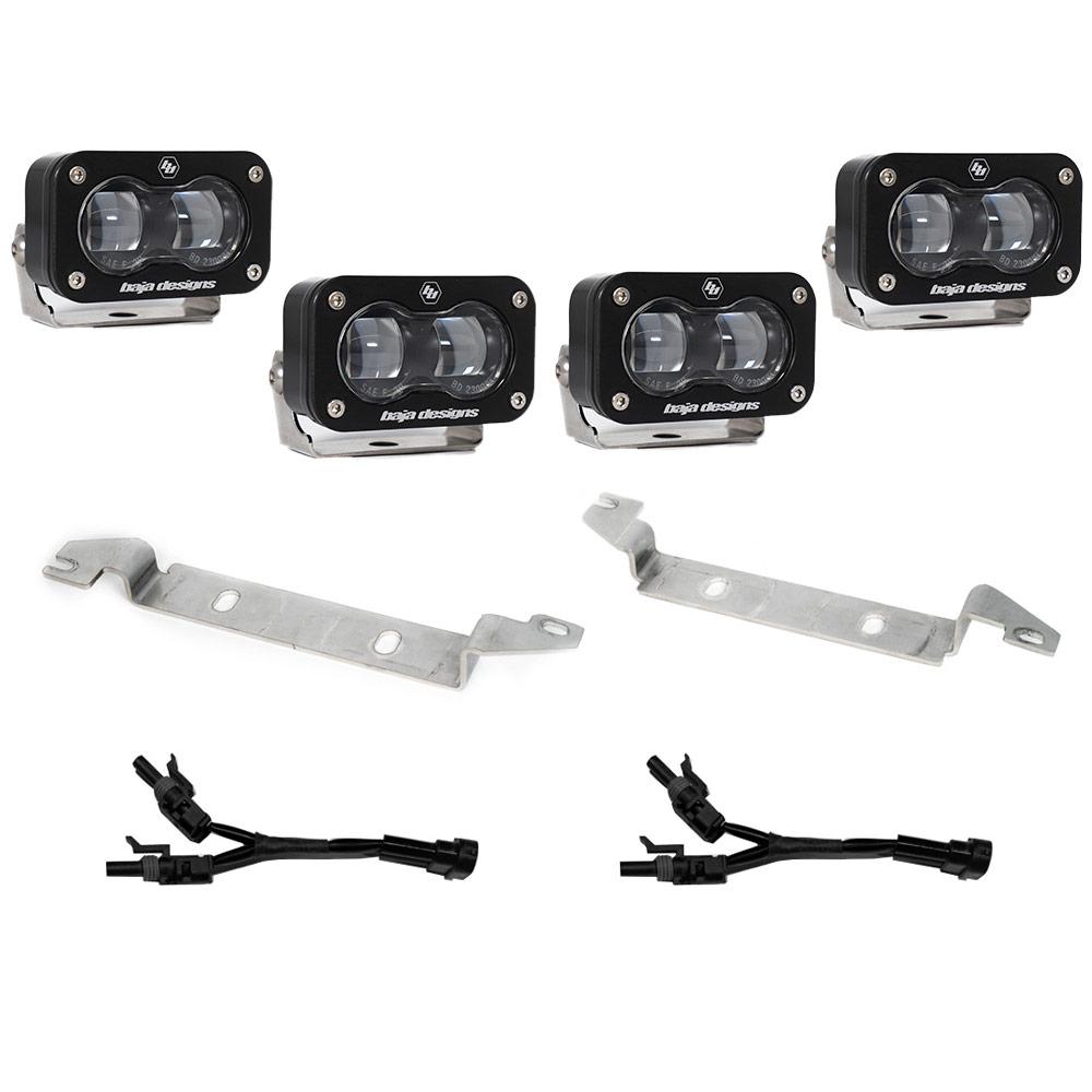 Baja Designs Toyota S2 SAE OEM Fog Light Replacement Kit - Toyota 2024-On Tacoma