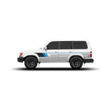 80 Series Land Cruiser Checkered Stripe Kit - Xtrusion Overland