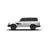 80 Series Land Cruiser Checkered Stripe Kit - Xtrusion Overland