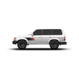 80 Series Land Cruiser Checkered Stripe Kit - Xtrusion Overland