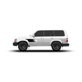 80 Series Land Cruiser Checkered Stripe Kit - Xtrusion Overland