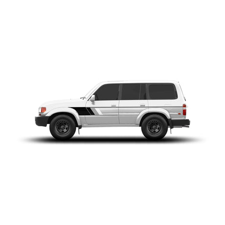 80 Series Land Cruiser Checkered Stripe Kit - Xtrusion Overland