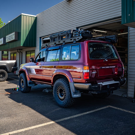 80 Series Land Cruiser Checkered Stripe Kit - Xtrusion Overland