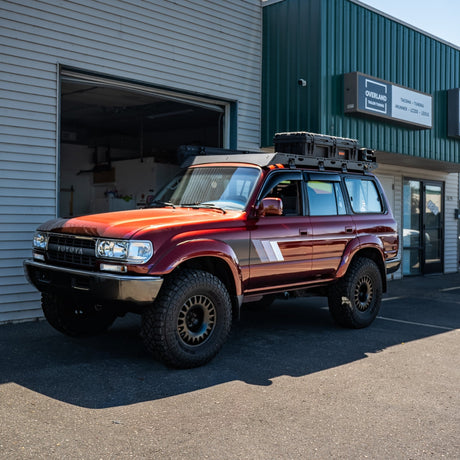 80 Series Land Cruiser Checkered Stripe Kit - Xtrusion Overland