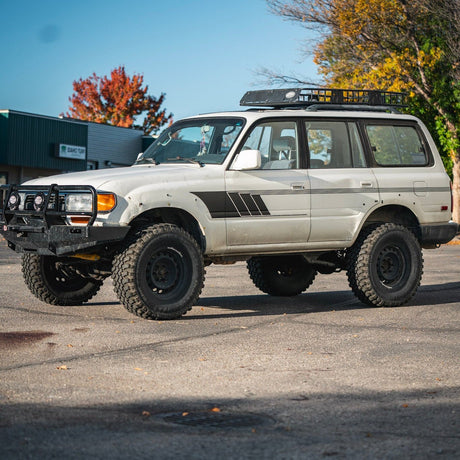 80 Series Land Cruiser Checkered Stripe Kit - Xtrusion Overland