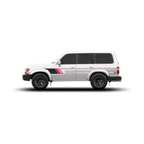 80 Series Land Cruiser Checkered Stripe Kit - Xtrusion Overland