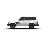 80 Series Land Cruiser Checkered Stripe Kit - Xtrusion Overland